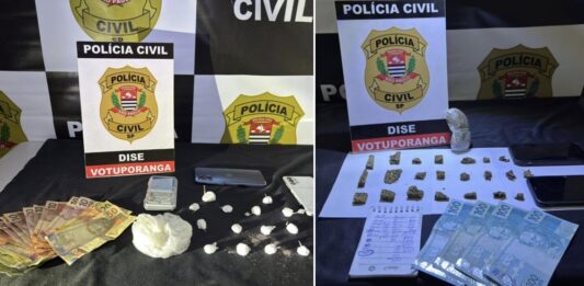 DISE fecha duas bocas de fumo e prende traficantes em Votuporanga