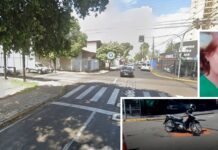 Idosa morre após batida entre moto e carro em Votuporanga