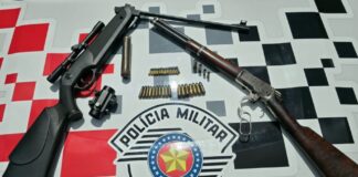 Polícia Militar apreende 13 armas ilegais em Votuporanga e região