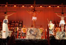Encenação da Paixão de Cristo mobiliza comunidade nesta sexta-feira em Votuporanga