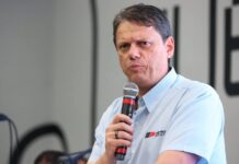Tarcísio rebate Haddad após crítica à política fiscal de SP: ‘Quebrou o Brasil’