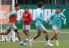 Palmeiras encerra preparação, e Abel tem dúvida para enfrentar o Flamengo
