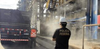 Polícia Federal faz incineração de 24 toneladas de maconha