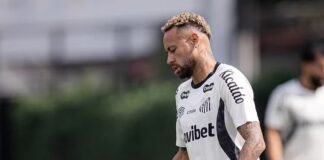 Com Neymar e Robinho Jr, Santos relaciona 24 jogadores para partida contra Recoleta