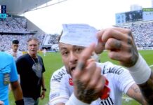 Santos vai ao STJD para anular jogo contra Coritiba por substituição errada de Neymar: “Erro de direito”