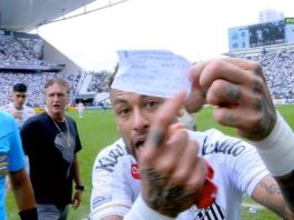 Santos vai ao STJD para anular jogo contra Coritiba por substituição errada de Neymar: “Erro de direito”