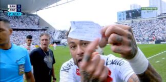 Santos vai ao STJD para anular jogo contra Coritiba por substituição errada de Neymar: “Erro de direito”