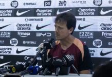 Diniz é denunciado por reclamar de árbitro e pode pegar gancho de até seis jogos