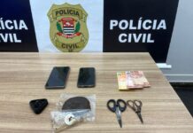 DISE prende dois homens por tráfico de drogas em Fernandópolis