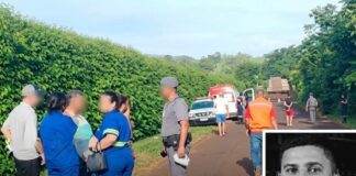 Homem morre e moto é encontrada a 40 metros do corpo entre Populina e Mesópolis