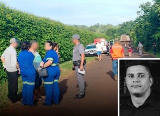 Homem morre e moto é encontrada a 40 metros do corpo entre Populina e Mesópolis
