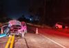 Motorista morre após batida entre carros na BR-153 em Onda Verde