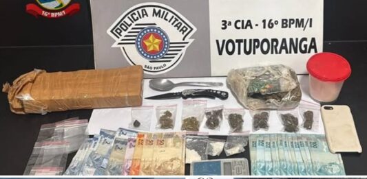 Polícia Militar frustra fuga e prende traficante em Votuporanga
