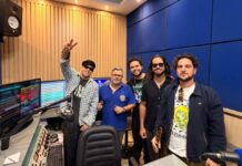 Lagum transforma estúdio da Clube 92 FM em encontro intimista