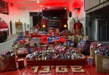 União entre bombeiros, motoclube e população fortalece apoio a pacientes oncológicos