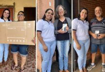 Moradores da Rua Nassif Miguel são os premiados do mês na campanha “Saúde que dá Prêmios”