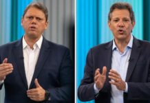Desistências alertam PT sobre possível vitória de Tarcísio no 1º turno