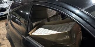Trio é preso e 10 veículos carregados com mercadorias contrabandeadas são apreendidos em Jales