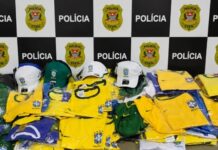 Polícia Civil apreende produtos falsificados da Copa do Mundo