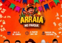 Parque da Cultura recebe Arraiá no Parque neste fim de semana