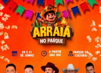 Parque da Cultura recebe Arraiá no Parque neste fim de semana