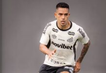 Treino do Santos: trio realiza transição para o gramado