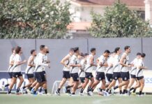Santos se reapresenta com elenco cheio e apenas Neymar fora