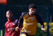 São Paulo empata com o Juventus no primeiro jogo-treino da intertemporada