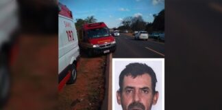 Carro capota e deixa um morto e quatro feridos na Rodovia Péricles Bellini