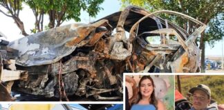 Grávida e jovem morrem em batida frontal entre carros na SP-310 em Poloni
