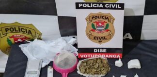 Polícia Civil prende “Detim” e apreende drogas em Nhandeara