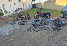 Operação mira furtos de motocicletas e apreende veículo adulterado, drogas e peças no noroeste paulista