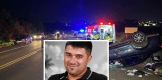 Fernandopolense morre em capotamento entre Indiaporã e Mira Estrela