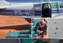 Interceptação de avião com mais de 600 kg de cocaína leva PF a prender suspeito em Jales