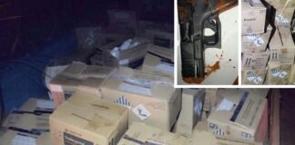 Assaltantes roubam carga, trocam tiros com o 9º Baep e um morre