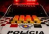 Polícia Militar apreende quase 10 kg de maconha em vicinal de Castilho