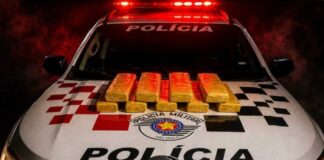 Polícia Militar apreende quase 10 kg de maconha em vicinal de Castilho