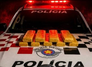 Polícia Militar apreende quase 10 kg de maconha em vicinal de Castilho