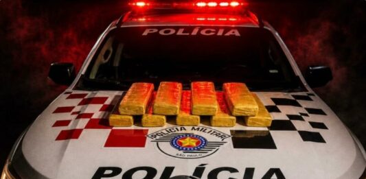 Polícia Militar apreende quase 10 kg de maconha em vicinal de Castilho