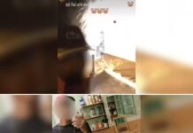 Adolescente lança fogos de artifício contra base da polícia e publica vídeo com frase: ‘Só foi um aviso’