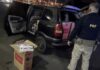 Mulher é presa com 5,5 mil maços de cigarros contrabandeados