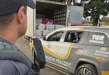 TOR apreende carga de contrabandeada avaliada em mais de R$ 5 milhões na Rodovia Euclides da Cunha