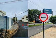 Rua Canadá passa a ter sentido único para aumentar a segurança e melhorar o trânsito