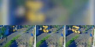 Motociclista ferido em acidente com ônibus escolar é transferido para o Hospital de Base