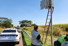 Em Votuporanga, Ipem-SP verifica radares nas rodovias Euclides da Cunha e Péricles Bellini