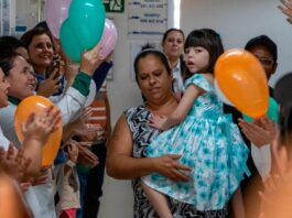 Após viver seus primeiros 7 anos internada, Maria Clara tem alta emocionante no Hospital da Criança e Maternidade de Rio Preto