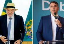 Flávio Bolsonaro tem 50% de rejeição contra 48% de Lula, aponta BTG/Nexus
