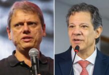 Datafolha: Tarcísio lidera corrida pelo governo de SP com 46%, contra 30% de Haddad