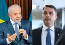 Datafolha: Lula e Flávio Bolsonaro empatam em SP com 35% cada um