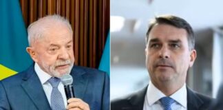 Datafolha: Lula e Flávio Bolsonaro empatam em SP com 35% cada um